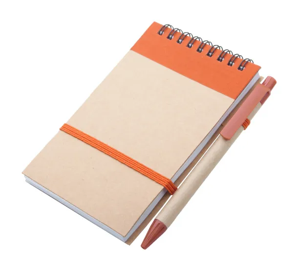 Platanus A6 notebook Orange Natural