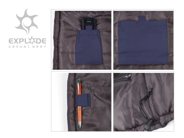 BEST bodywarmer - EXPLODE Blue