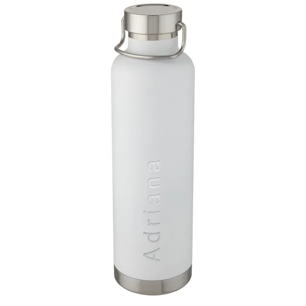 Thor 1 L copper vacuum insulated sport bottle - Unbranded White