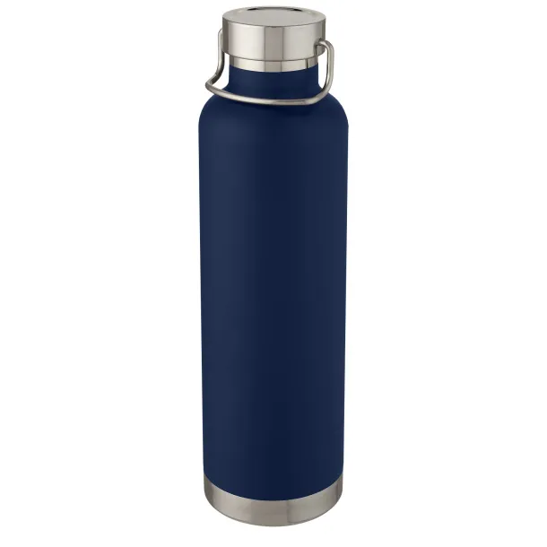 Thor 1 L copper vacuum insulated sport bottle Dark blue