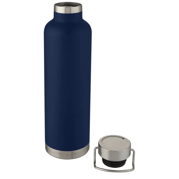 Thor 1 L copper vacuum insulated sport bottle Dark blue