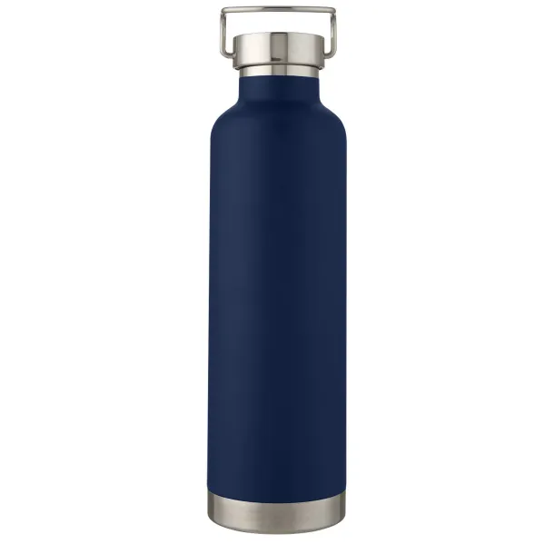 Thor 1 L copper vacuum insulated sport bottle Dark blue