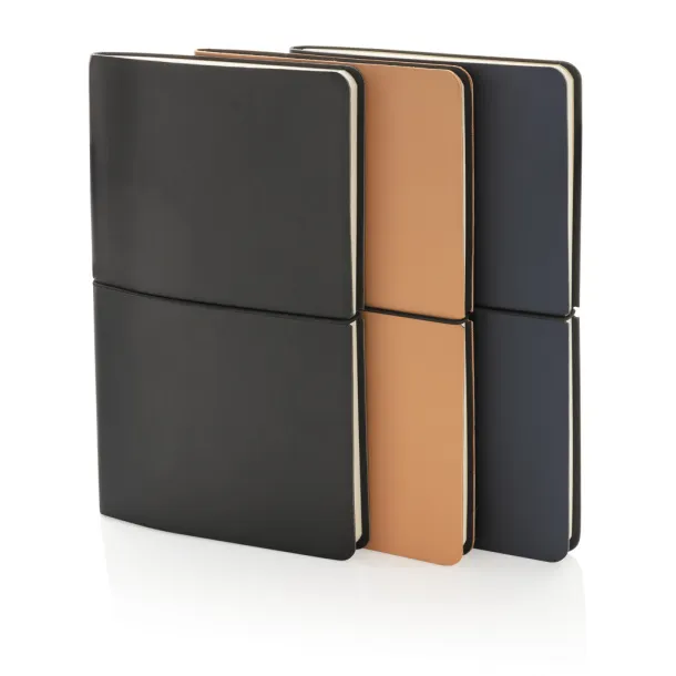  Modern deluxe softcover A5 notebook - XD Collection Black 