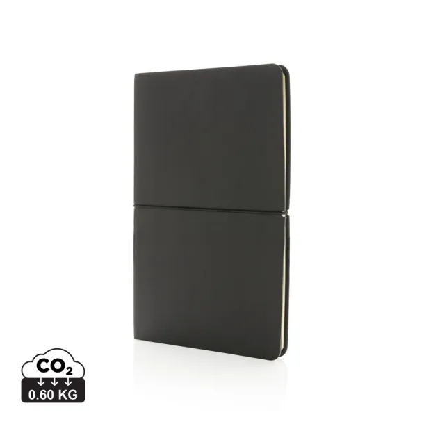  Modern deluxe softcover A5 notebook - XD Collection Black 