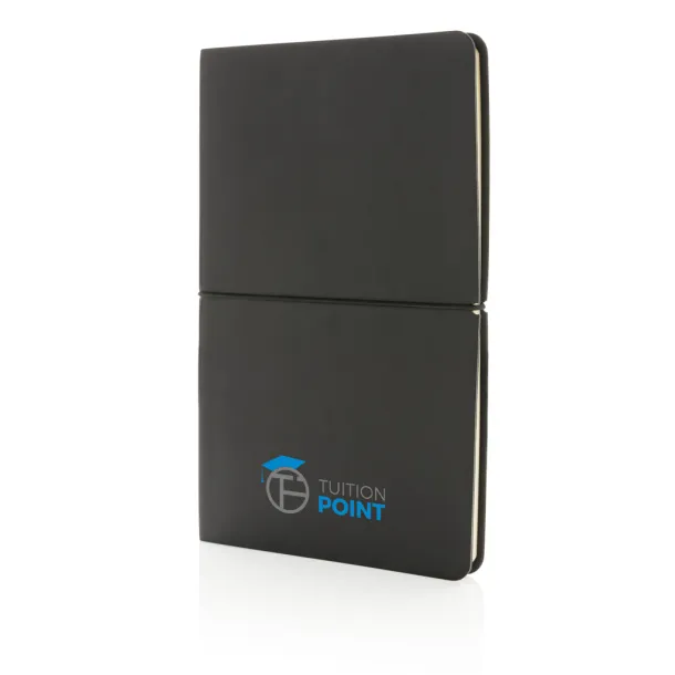  Modern deluxe softcover A5 notebook - XD Collection Black 