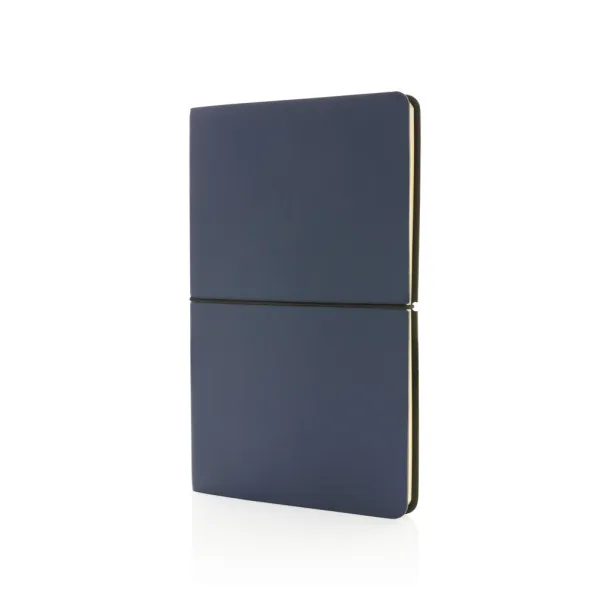  Modern deluxe softcover A5 notebook - XD Collection Navy Blue 