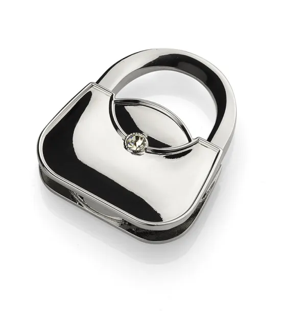 LADY Bag hanger srebrny