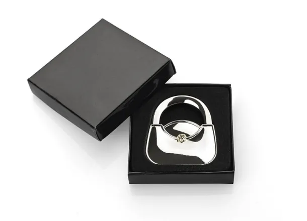 LADY Bag hanger srebrny