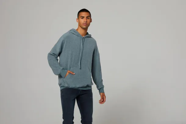  Unisex Sueded Fleece Pullover Hoodie - Bella+Canvas Heather Slate