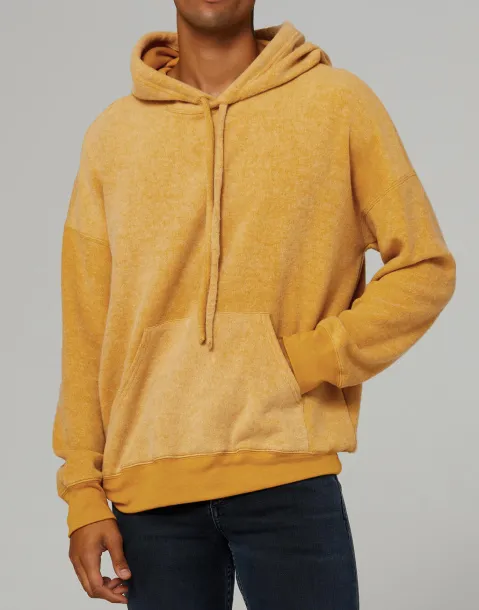  Unisex hoodie od flisa - Bella+Canvas Heather Mustard