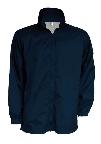 EAGLE LINED WINDBREAKER - Kariban Navy