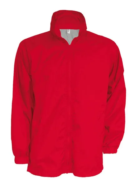 EAGLE LINED WINDBREAKER - Kariban Red