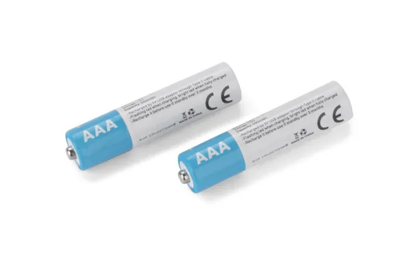  punjive AAA baterije 450 mAh Prozirno