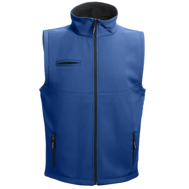 BAKU unisex softshell prsluk Kraljevski plava