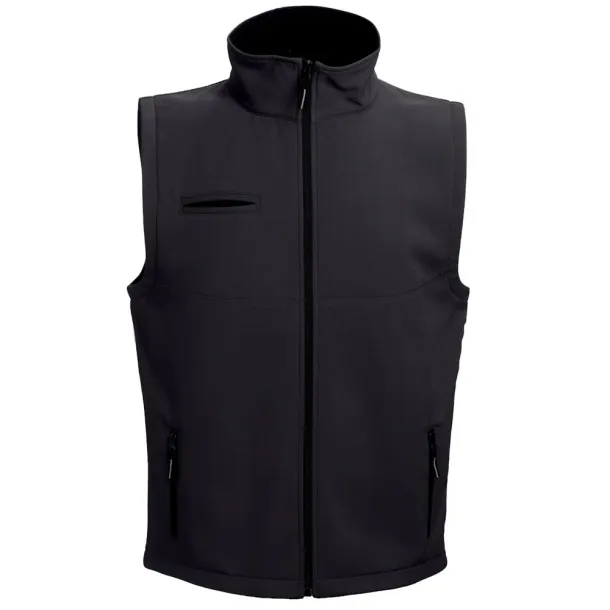 BAKU Unisex softshell vest Black