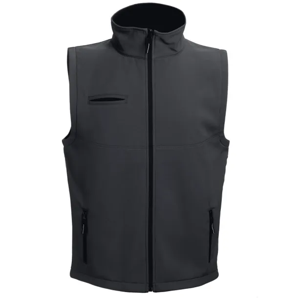 BAKU Unisex softshell vest Black