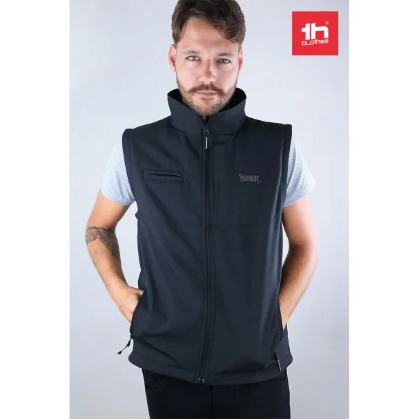 BAKU Unisex softshell vest Navy Blue