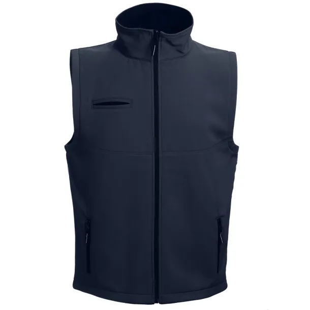 BAKU Unisex softshell vest Navy Blue