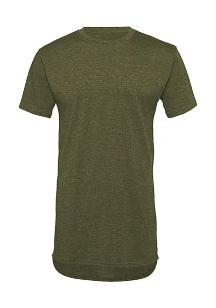  Men's Long Body Urban Tee - Bella+Canvas Heather Olive