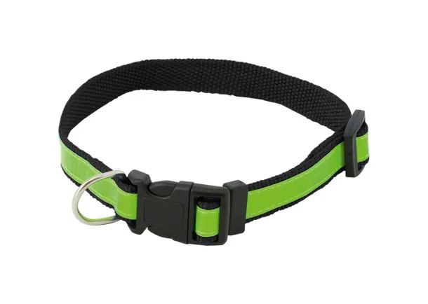 Muttley visibility dog's collar Black