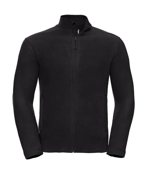  Men's Full Zip Microfleece - Russell  Black