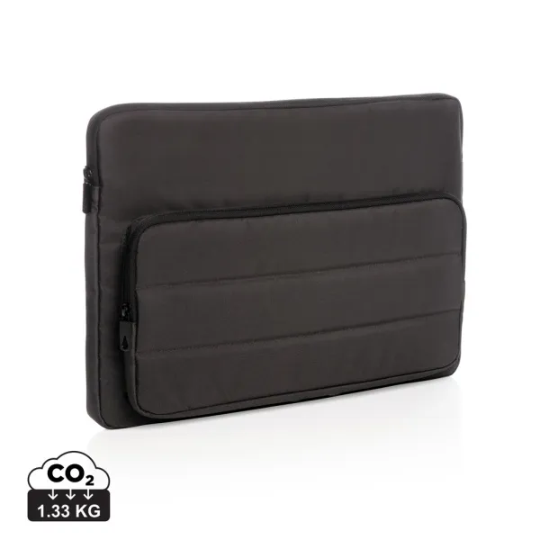  Impact AWARE™ RPET 15,6"laptop sleeve - XD Xclusive Black 