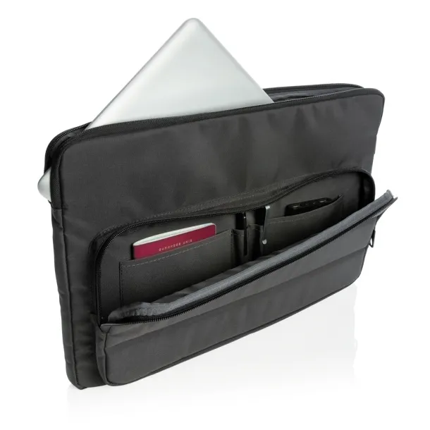  Impact AWARE™ RPET 15,6"laptop sleeve - XD Xclusive Black 