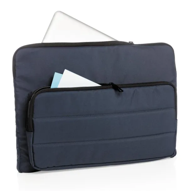  Impact AWARE™ RPET 15,6"laptop sleeve - XD Xclusive Navy Blue 