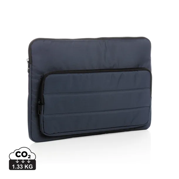  Impact AWARE™ RPET 15,6"laptop sleeve - XD Xclusive Navy Blue 