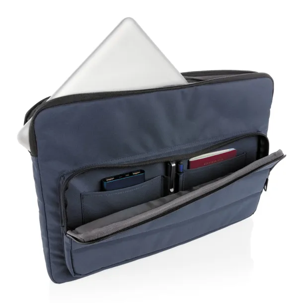  Impact AWARE™ RPET 15,6"laptop sleeve - XD Xclusive Navy Blue 