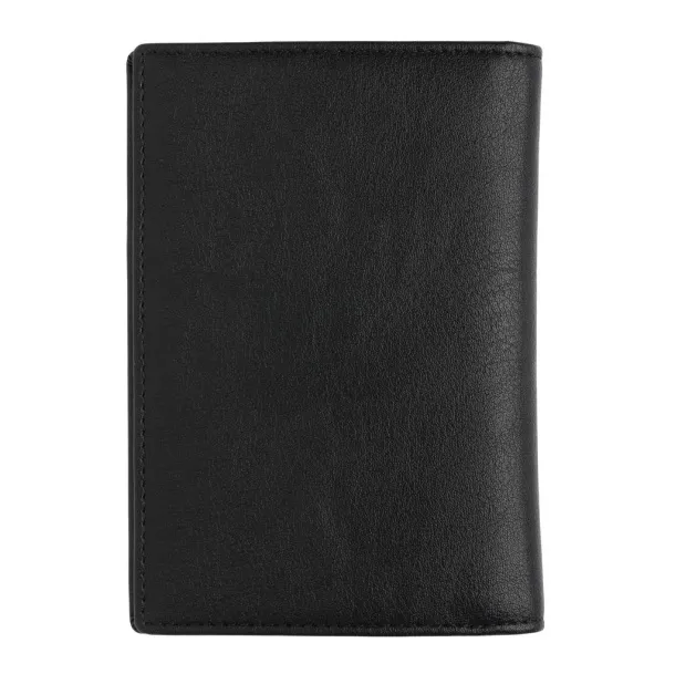  Swiss Peak RFID anti-skimming passport holder - Swiss Peak Black 