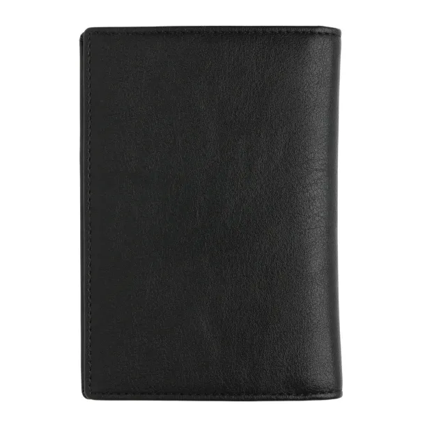  Swiss Peak RFID anti-skimming passport holder - Swiss Peak Black 