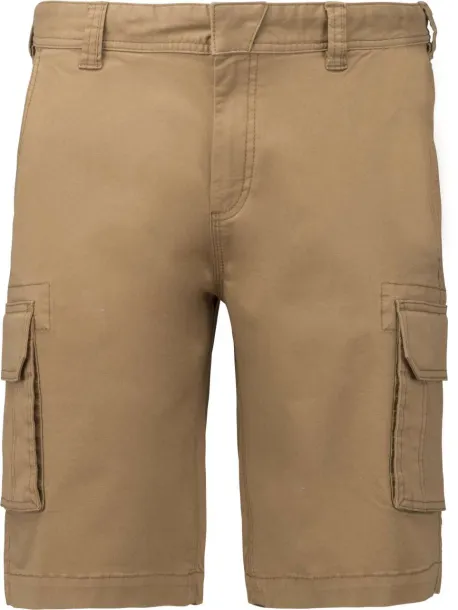  MEN'S MULTIPOCKET BERMUDA SHORTS - Kariban Camel