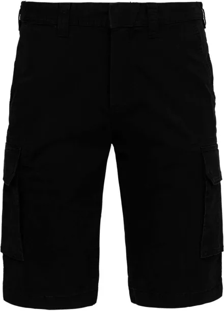  MEN'S MULTIPOCKET BERMUDA SHORTS - Kariban Black