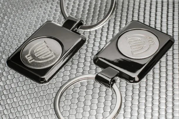 CART Keychain 2 w 1 Silver