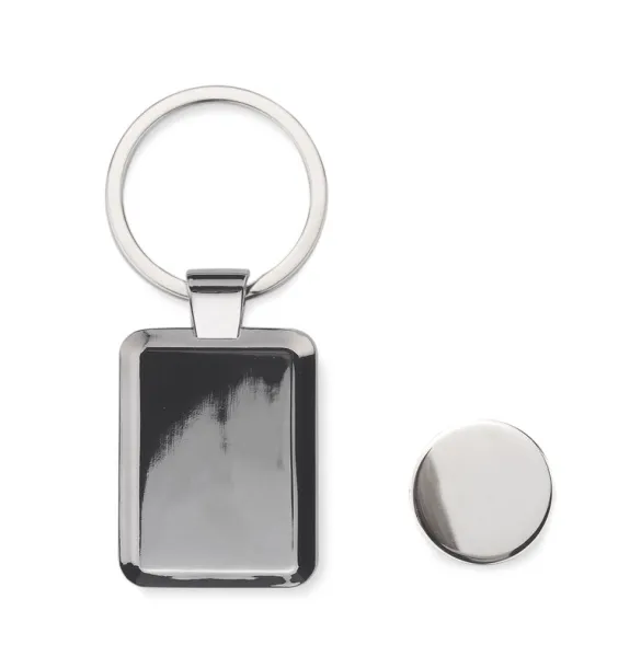 CART Keychain 2 w 1 Silver