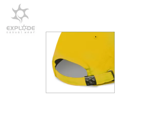 RUNNER heavy brushed sandwich cap - EXPLODE Yellow