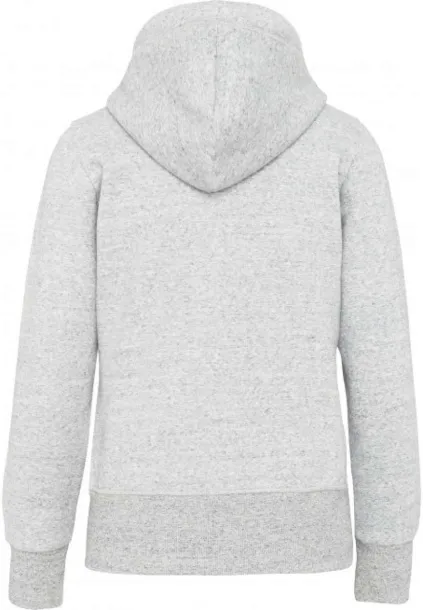  LADIES' VINTAGE ZIPPED HOODED SWEATSHIRT - Kariban Ash