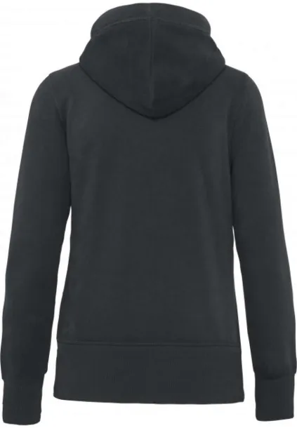  LADIES' VINTAGE ZIPPED HOODED SWEATSHIRT - Kariban Vintage Charcoal