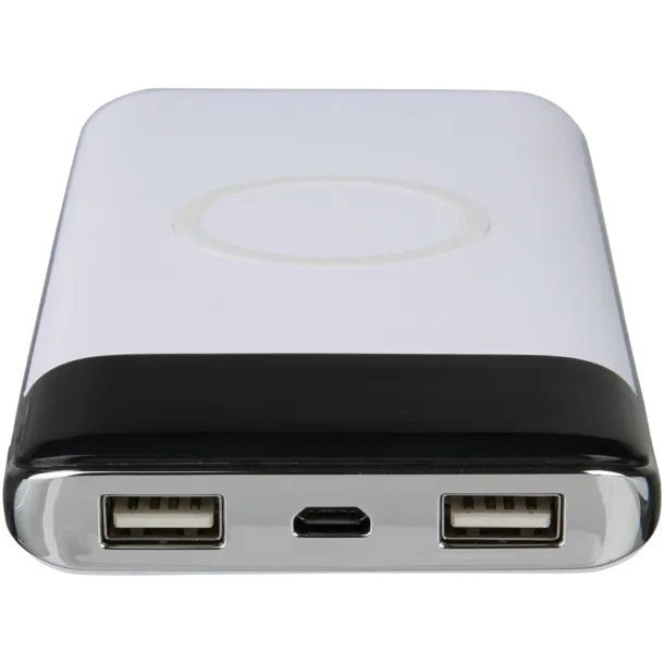 Constant 10.000 mAh wireless power bank with LED White