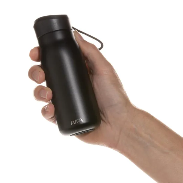  Avira Ain RCS Re-steel 150 ml mini travel bottle - Avira Black 