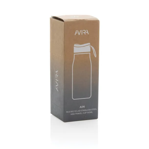  Avira Ain RCS Re-steel 150 ml mini travel bottle - Avira Black 