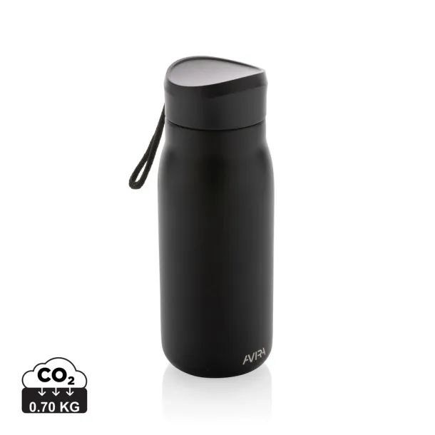  Avira Ain RCS Re-steel 150 ml mini travel bottle - Avira Black 