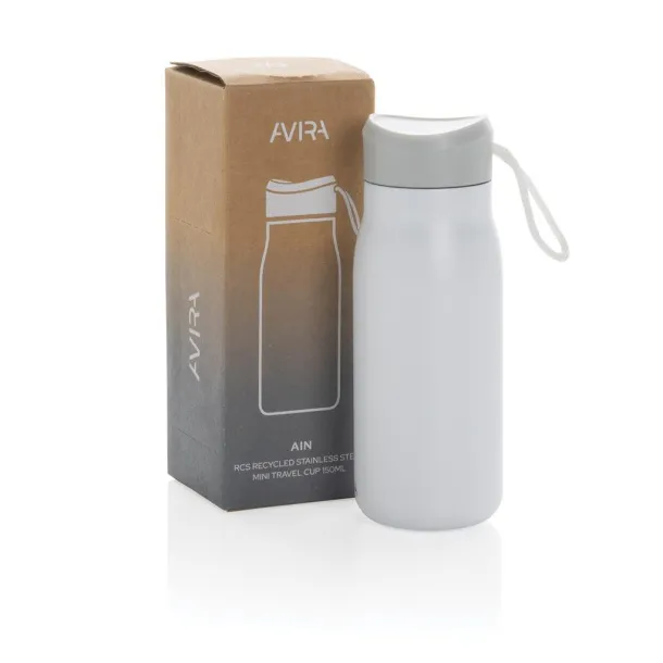  Avira Ain RCS Re-steel 150 ml mini travel bottle - Avira White 