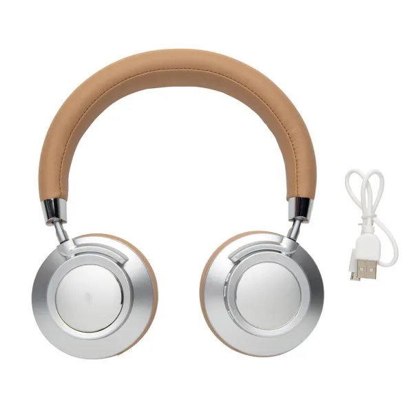  Aria Wireless Comfort Headphone - XD Xclusive Brown