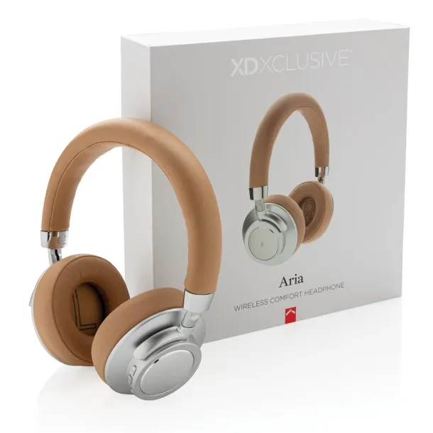  Aria Wireless Comfort Headphone - XD Xclusive Brown