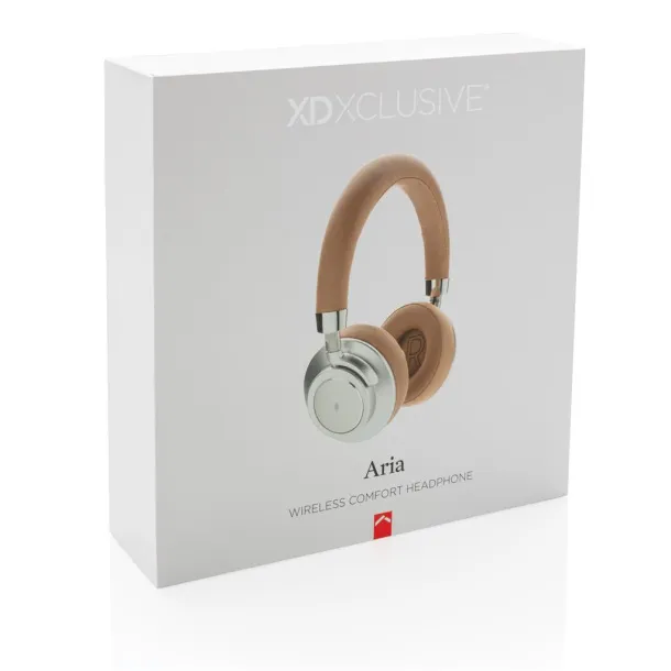  Aria Wireless Comfort Headphone - XD Xclusive Brown