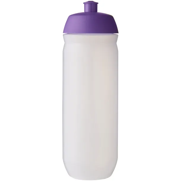 HydroFlex™ Clear 750 ml sport bottle Purple Frosted white