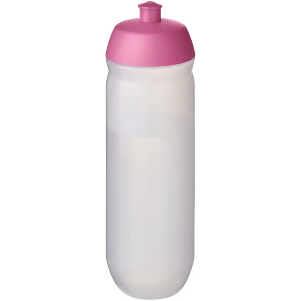 HydroFlex™ Clear 750 ml sport bottle Transparent pink Frosted white