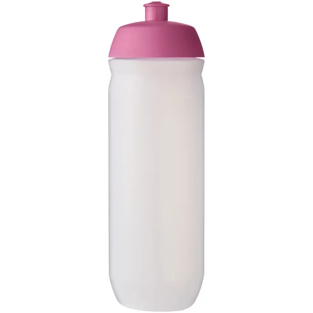 HydroFlex™ Clear 750 ml sport bottle Transparent pink Frosted white